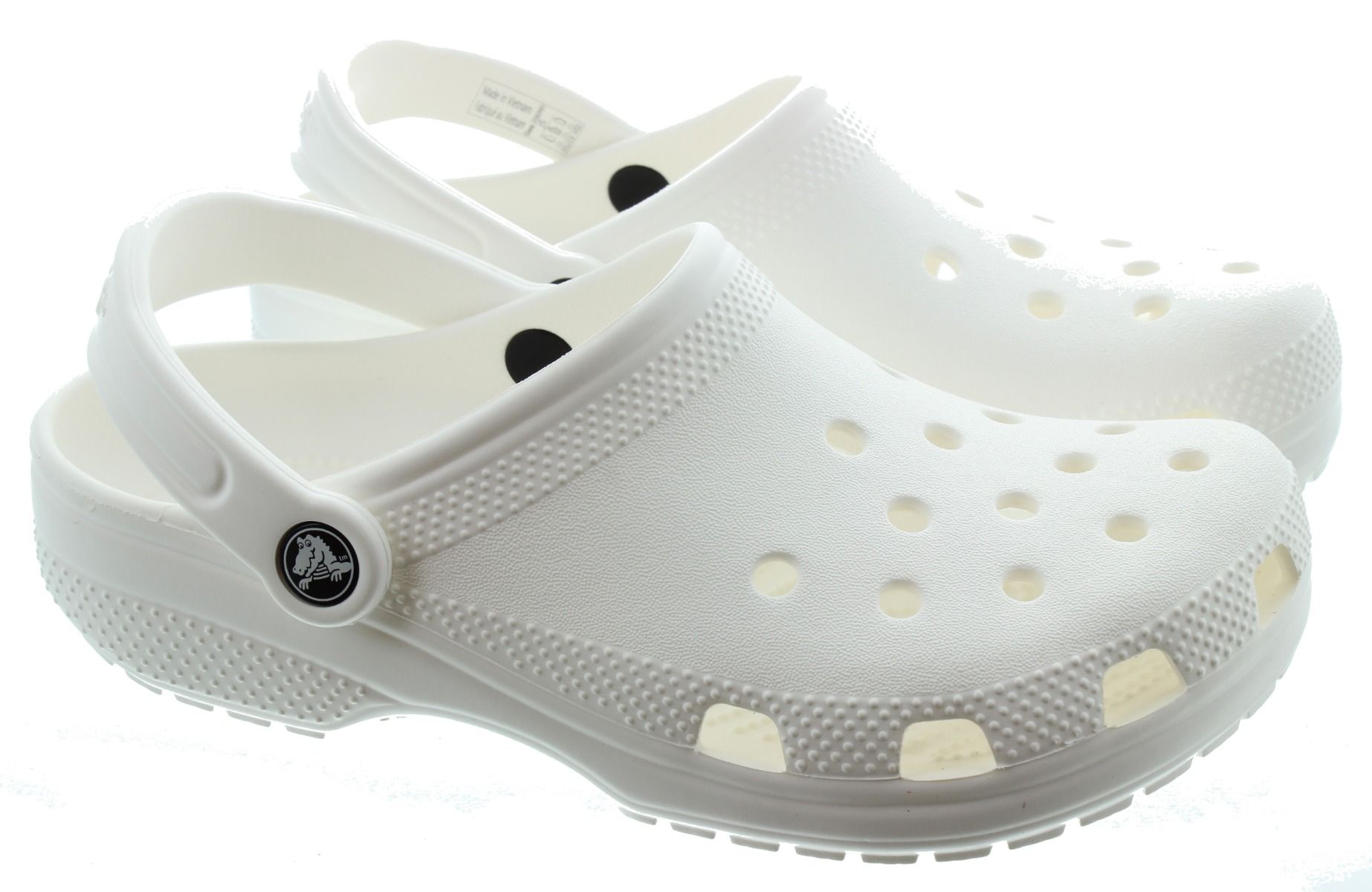 Adults Classic Clog Crocs In White