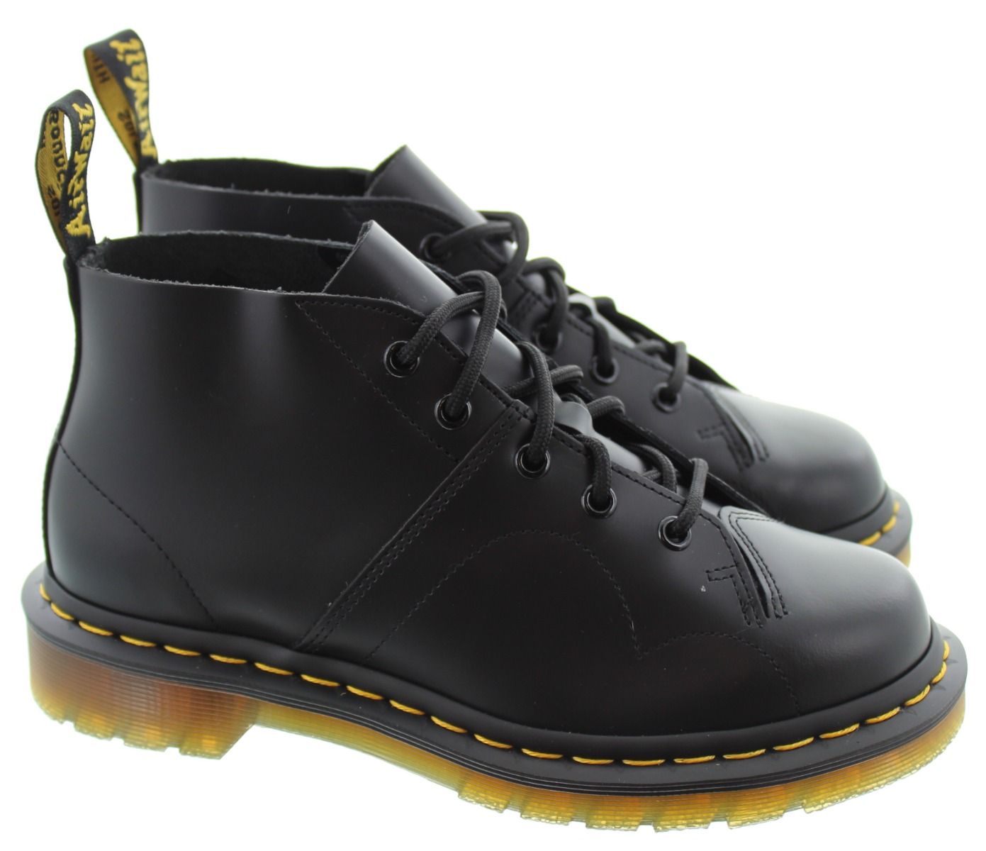 DR MARTENS Adults Church Smooth Boots In Black