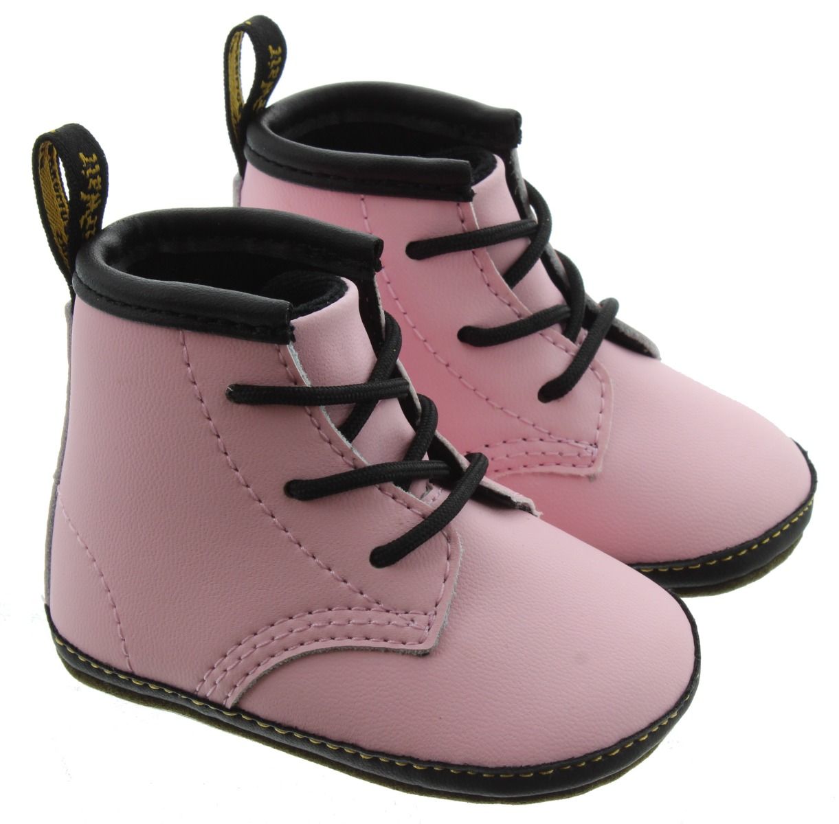 Pink baby dr martens best sale