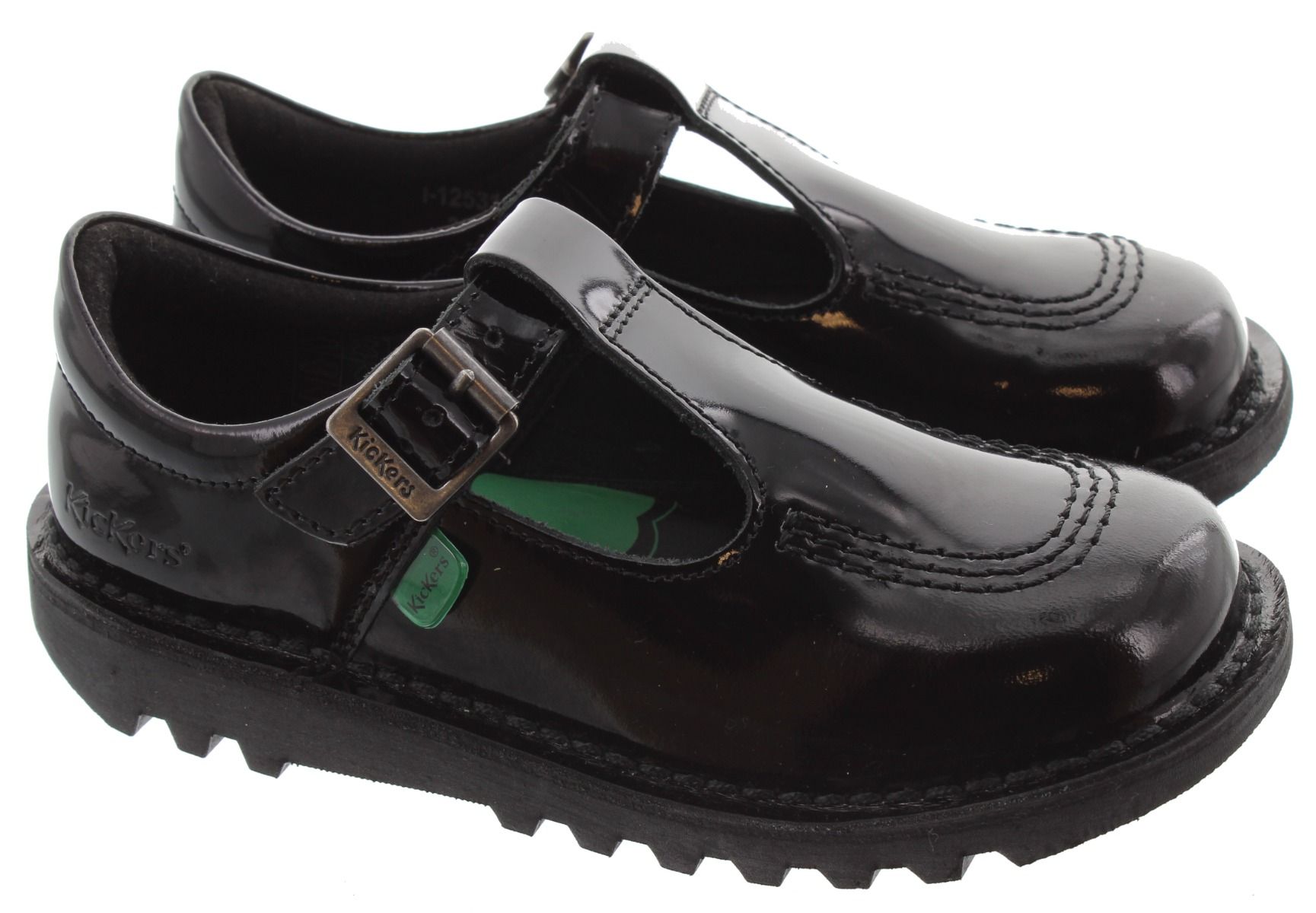 Kickers patent clearance t bar shoes