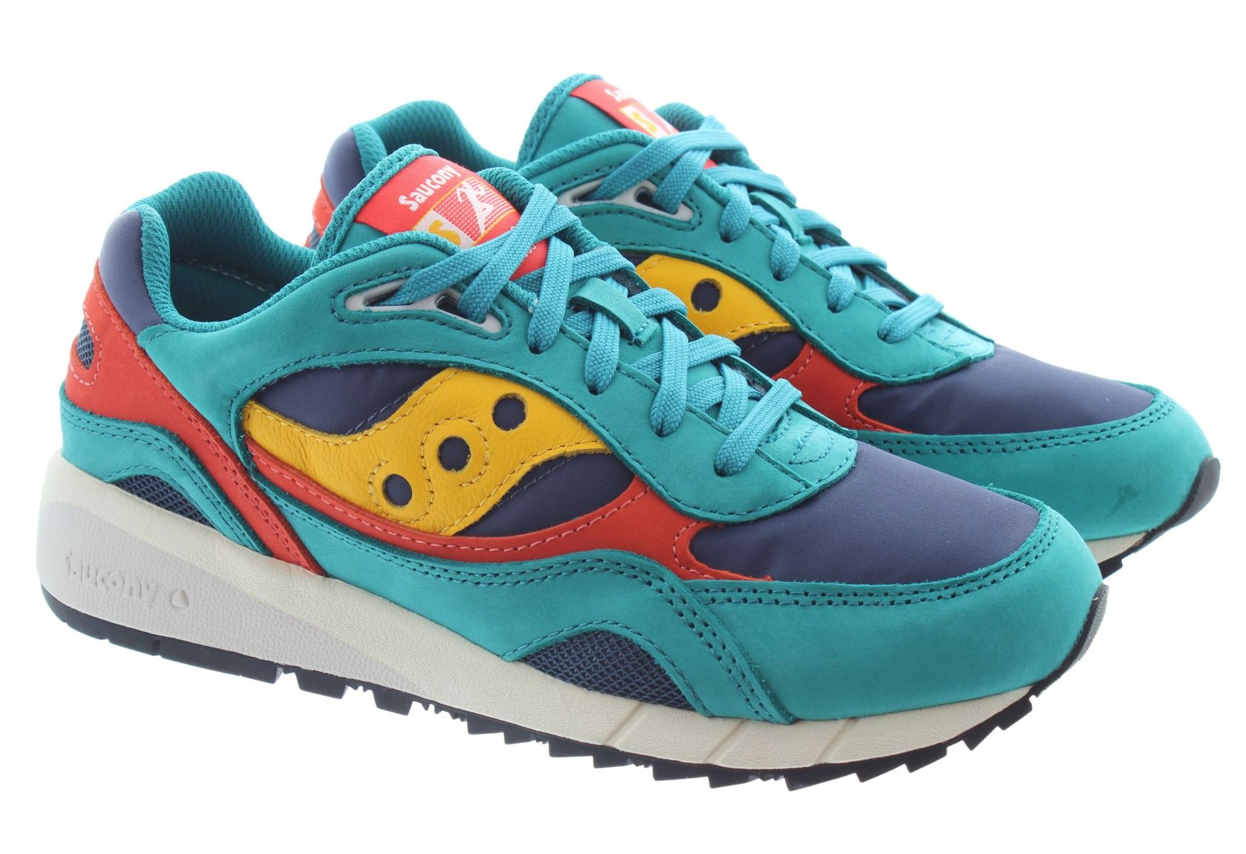 Adults Shadow 6000 Trainers In Teal