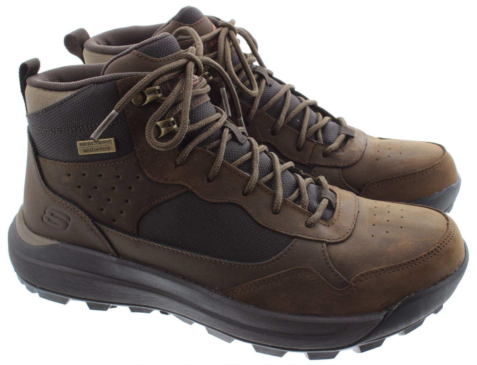 Skechers waterproof boots mens online