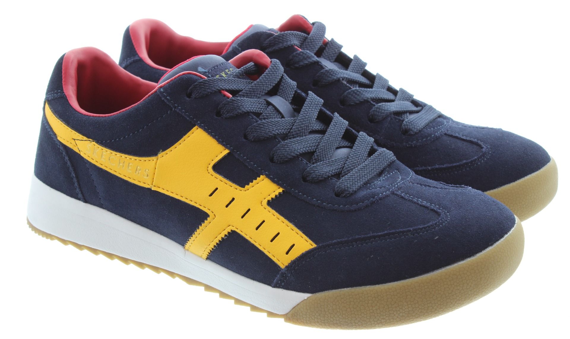 Mens yellow hot sale trainers uk