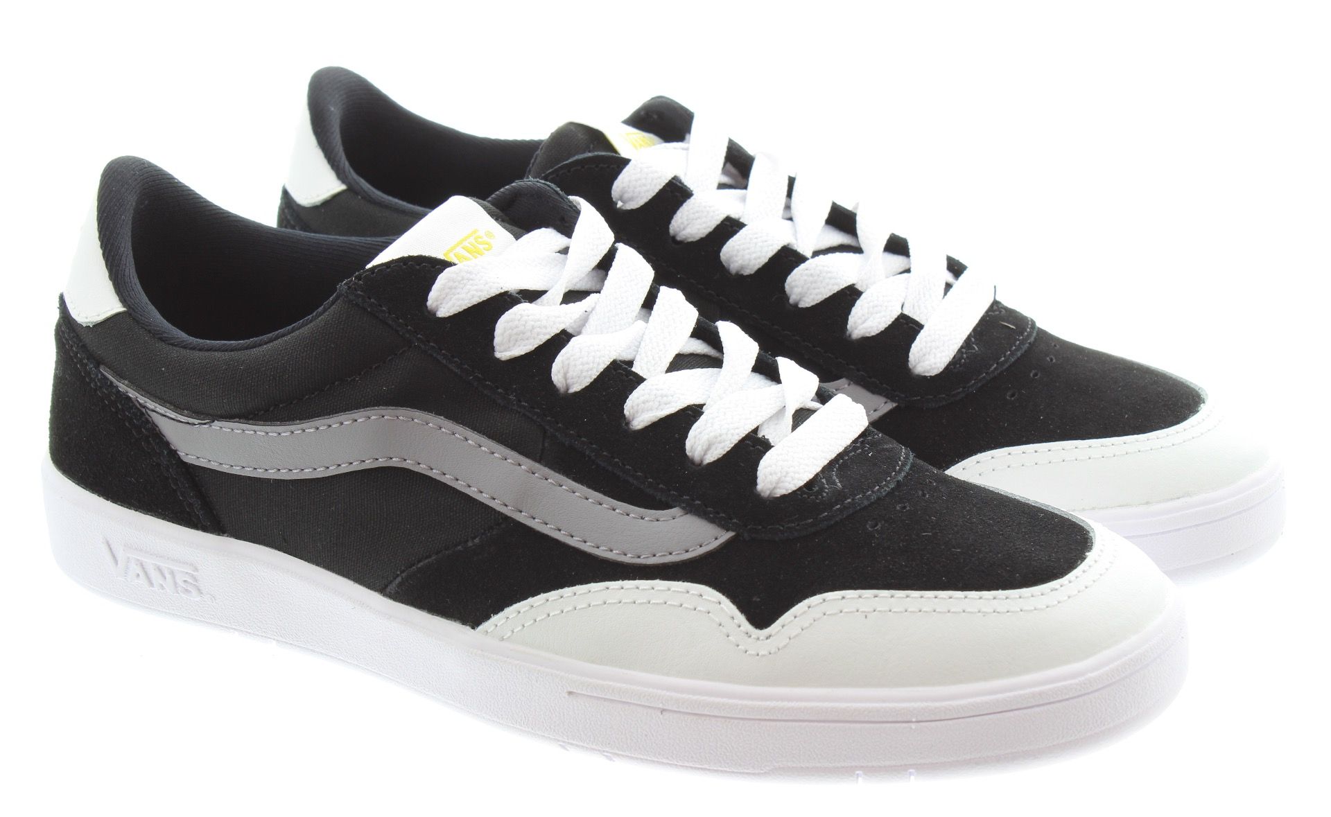 VANS Mens Cruze Too Trainers In Black White