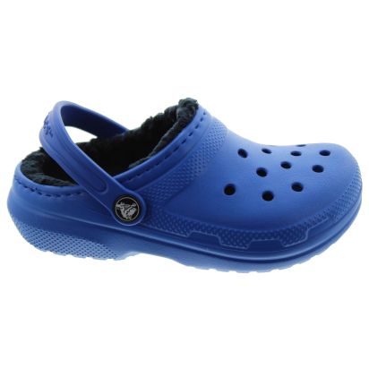 Boys lined crocs hotsell