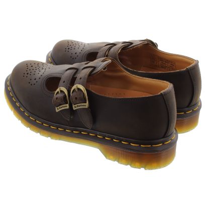 Ladies 8065 Mary Jane Shoes In Brown