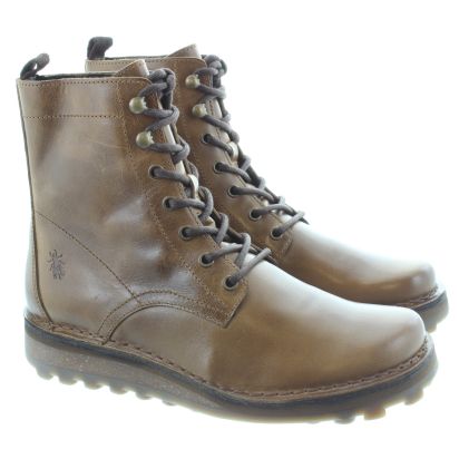 Fly london tan boots deals