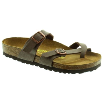 Birkenstock Mayari Toe Loop Sandals in Brown in Brown