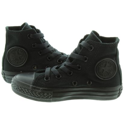 converse black boots