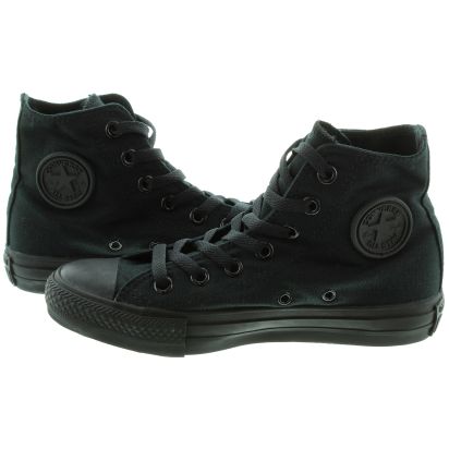 chuck taylor shoes all black
