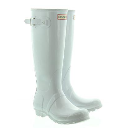 white hunter rain boots