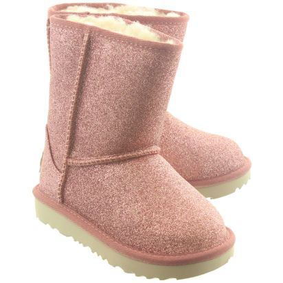 pink ugg glitter boots