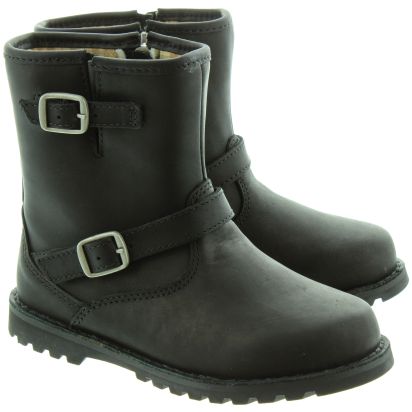 ugg childrens leather boots