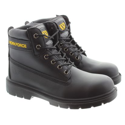 Mens Workforce Safety Boots In Black