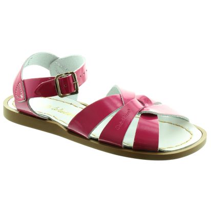 SALT WATER Kids Salt Water Sandals in Pink Patent