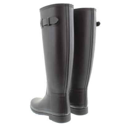 Womens Refined Tall Wellies In Black