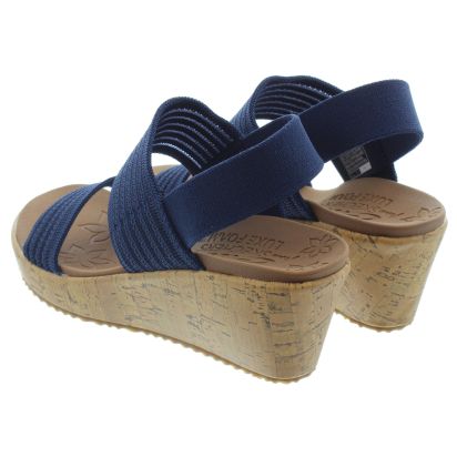 Skechers luxe foam sandals on sale