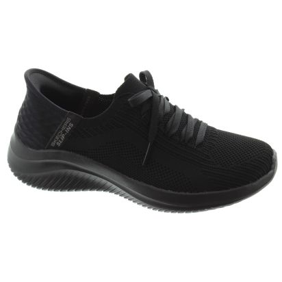 Skechers black ez flex 3.0 beautify trainers online