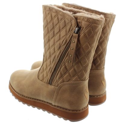 Skechers quilted boots on sale