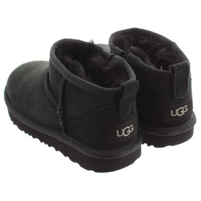 UGG Kids Ultra Mini Boots In Black