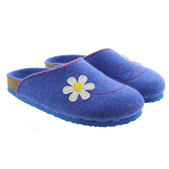 ADESSO Ladies Maeve Bee SlipperS In Blue 