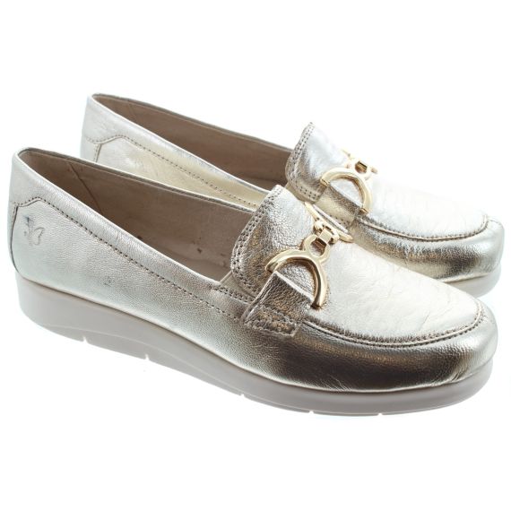 CAPRICE Ladies 24751 Loafers In Platinum