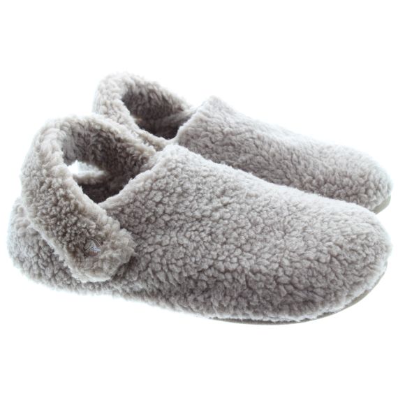 CROCS Adults Classic Cozzzy Slippers In Mushroom