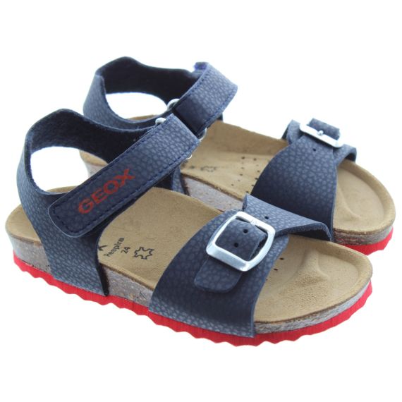 GEOX Kids Ghita Sandals In Navy