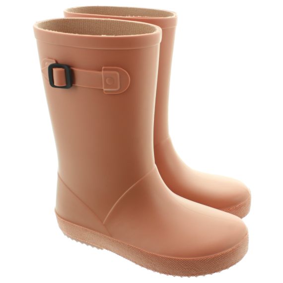 IGOR Kids Splash Euri Welly Boots In Rose Pink