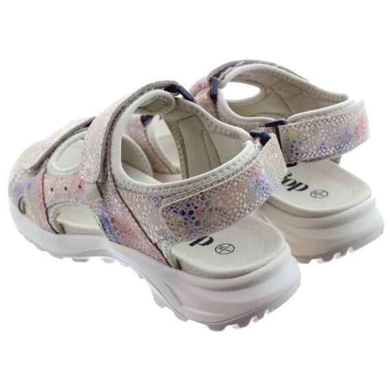 LUNAR Ladies Felton Walking Sandals In Floral 