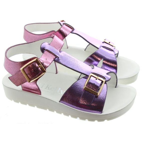 LELLI KELLY Kids LK3505 Agata Water Sandals In Lilac/Pink 