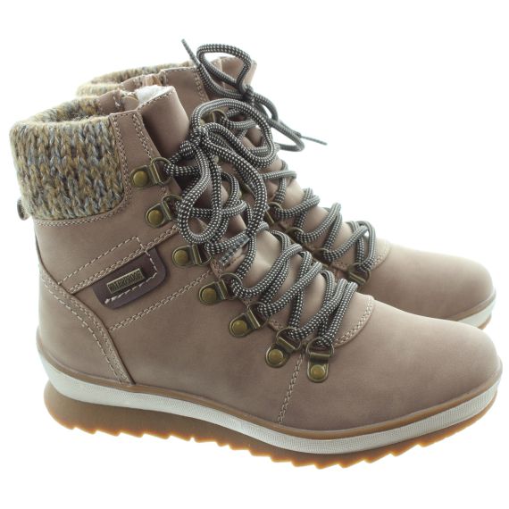 LUNAR Ladies Sycamore Waterproof Boots In Tan 