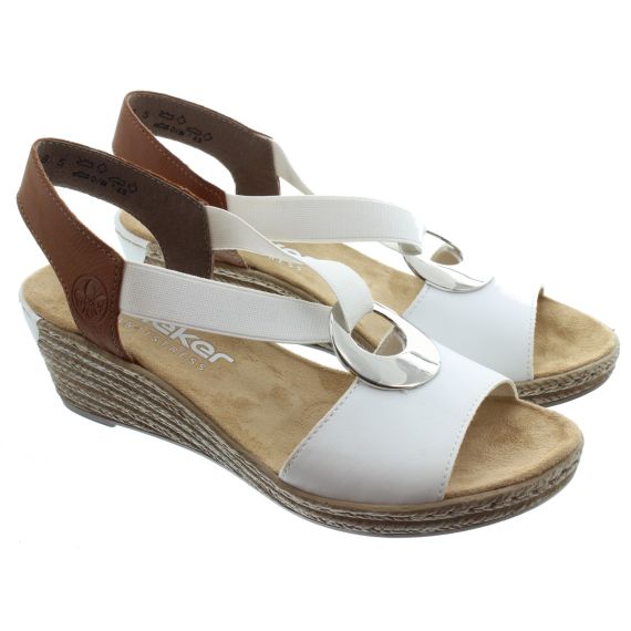 RIEKER 624H6 Wedge Sandal