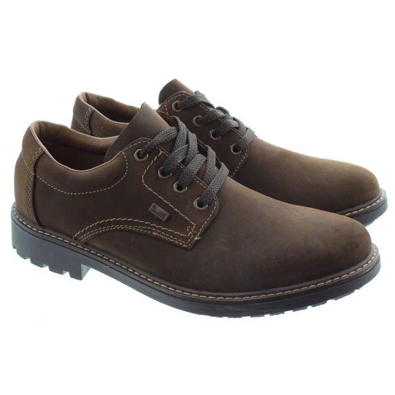 RIEKER Mens B4610 Water Resistant Shoes In Brown