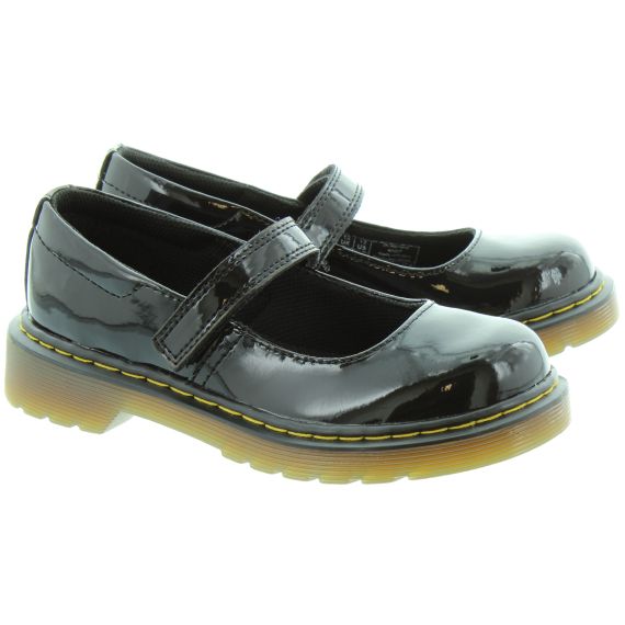 doc martin girls school shoes