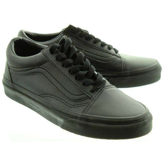 vans leather shoes
