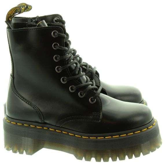 DR MARTENS Adults Jadon Lace Boots In Black