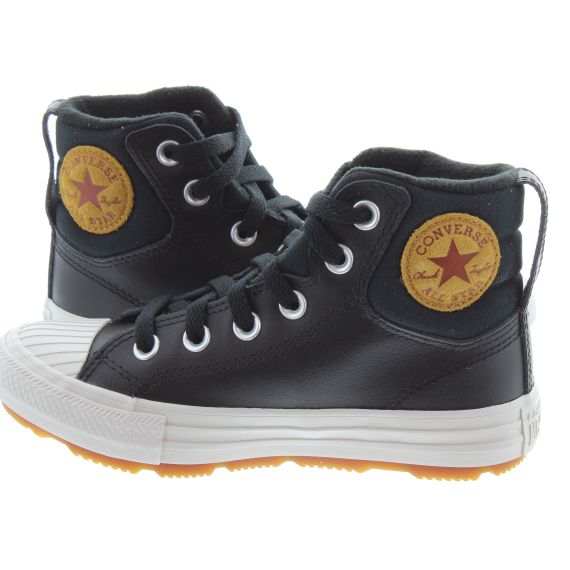 CONVERSE Kids Berkshire Lace Boots In Black
