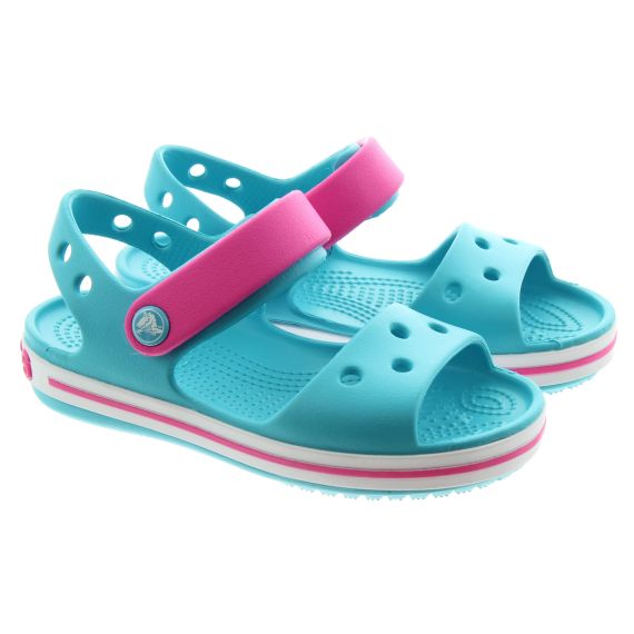 CROCS Kids Crocband Sandals In Aqua