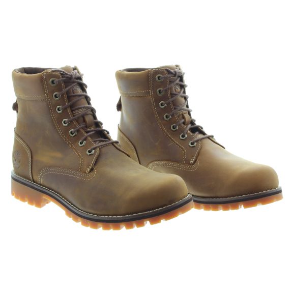 TIMBERLAND Mens Timberland Rugged WP 2 Boot in Rust