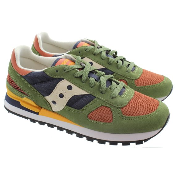 SAUCONY Adults Shadow Original Trainers In Green 