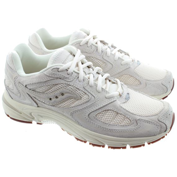 SAUCONY Ladies Grid Jazz 9 Trainers In Ivory 