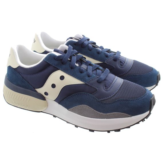 SAUCONY Mens Jazz NXT Trainers In Navy