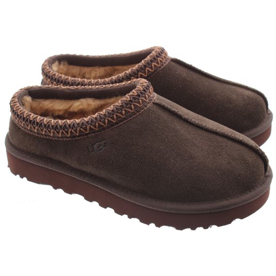 UGG Ladies Tasman Slippers In Burnt Cedar 