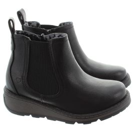 HEAVENLY FEET Ladies New Rolo Chelsea Boots In Black