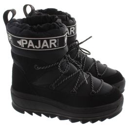 PAJAR Ladies Galaxy Low Snow Boots In Black