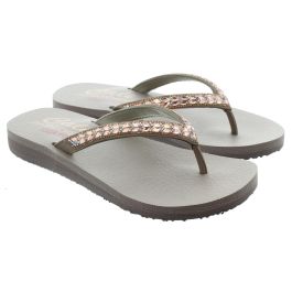 Skechers yoga foam on sale flip flops womens