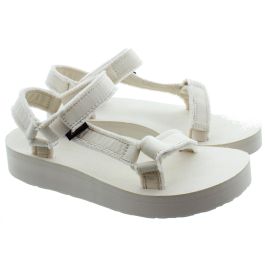 Silver teva sandals online